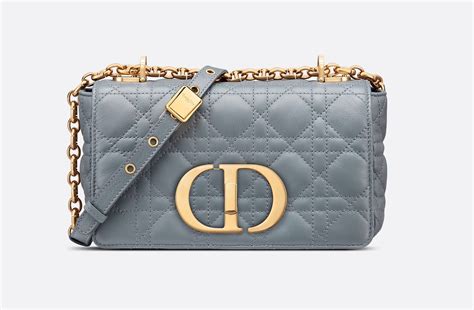 dior caro steel blue|Dior caro bag sale.